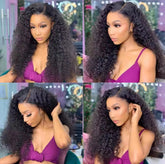 Peruca Lace Humana Cacheada 60cm 13x4 HD - Diana